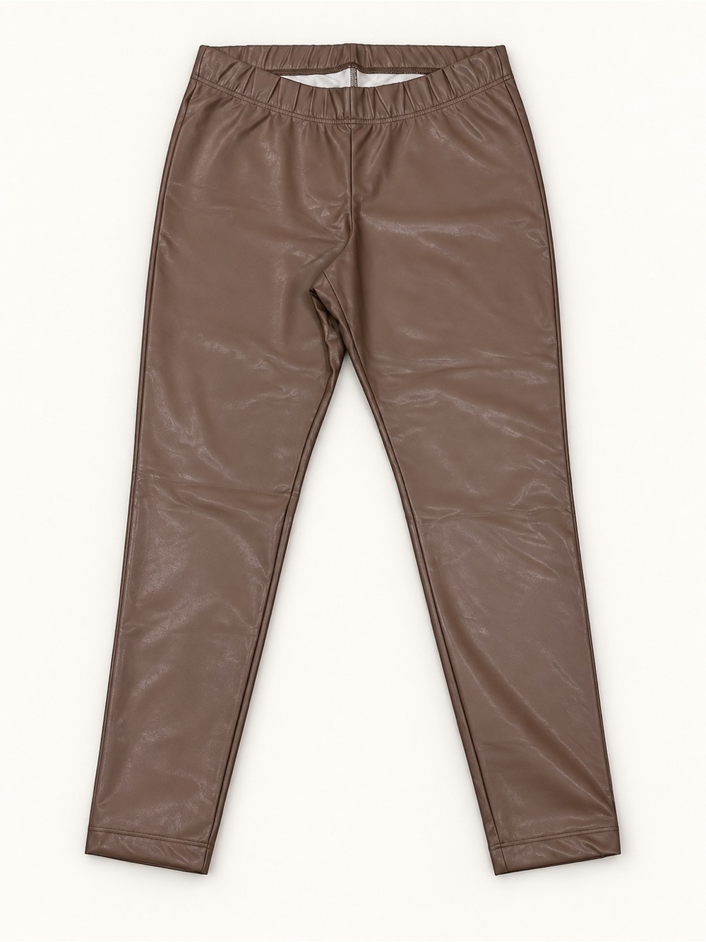 Old Navy Brown Faux Leather Leggings